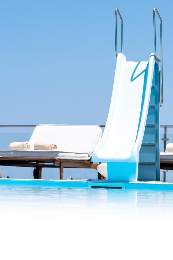 Icarus Luxury Beachfront Villa Gialiskari  المظهر الخارجي الصورة