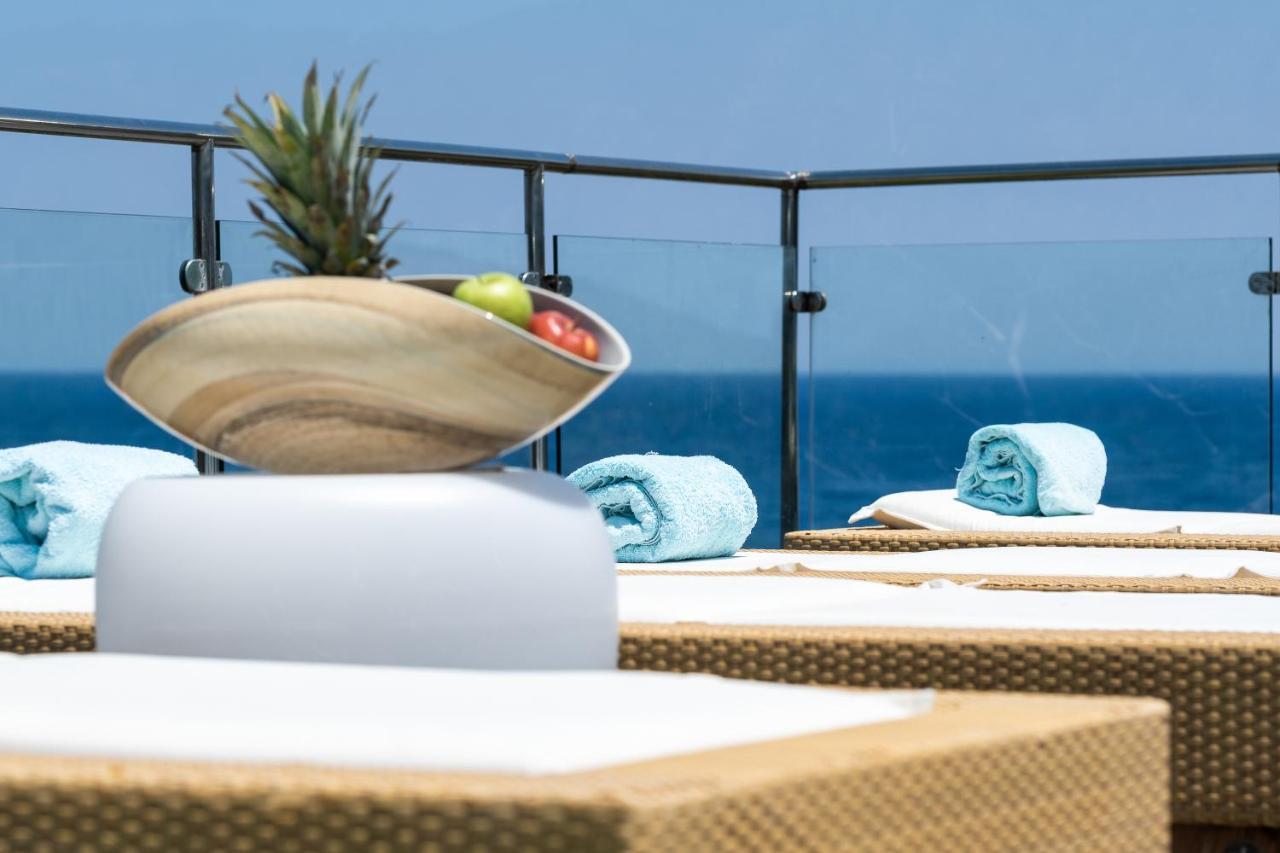 Icarus Luxury Beachfront Villa Gialiskari  المظهر الخارجي الصورة