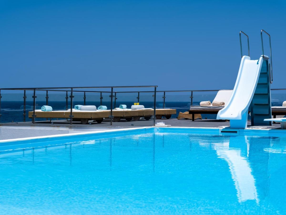Icarus Luxury Beachfront Villa Gialiskari  المظهر الخارجي الصورة